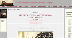 Desktop Screenshot of internationalcertificate.org
